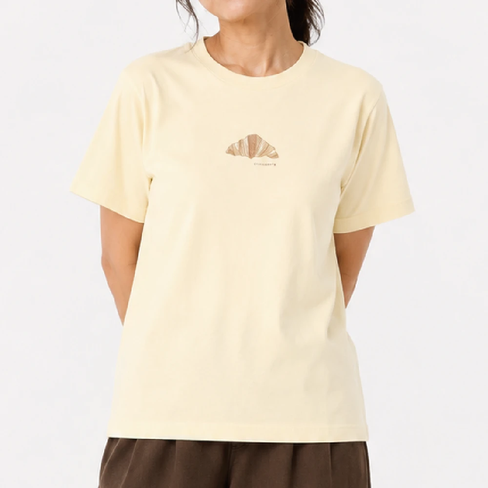 クロワッサン：イエローヘーゼ：Tシャツ