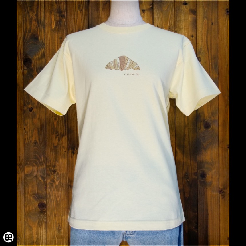 クロワッサン：イエローヘーゼ：Tシャツ