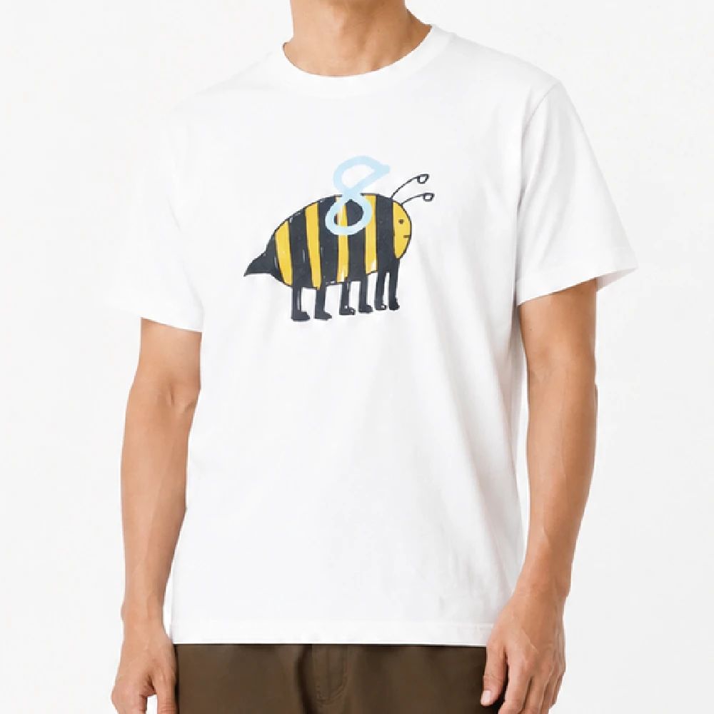 歩け！８郎：ホワイト：Tシャツ