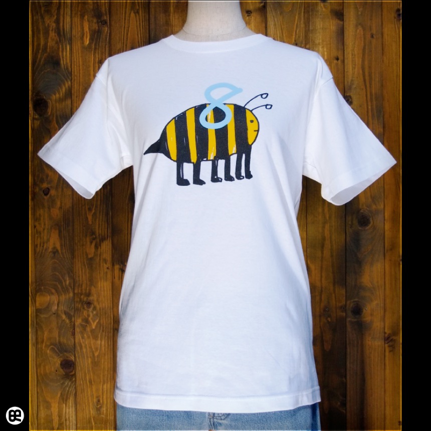 歩け！８郎：ホワイト：Tシャツ