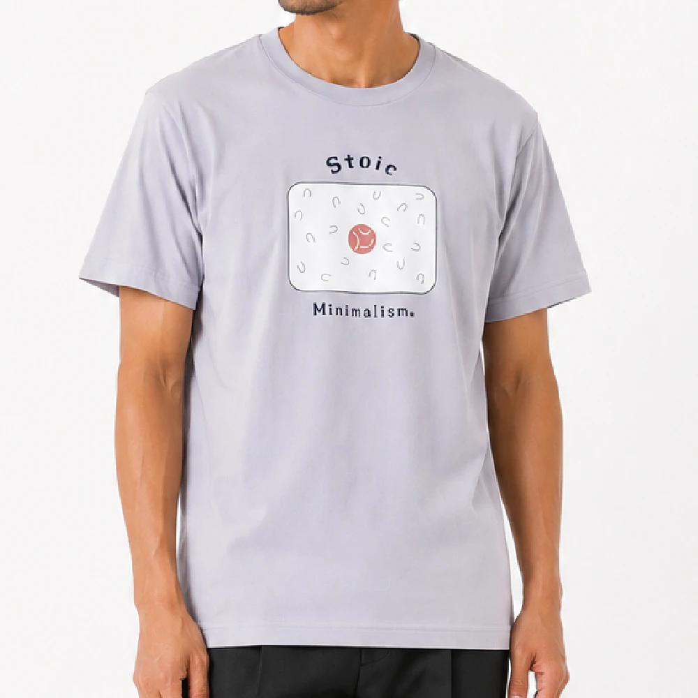 日の丸弁当：シルバーグレー：Tシャツ
