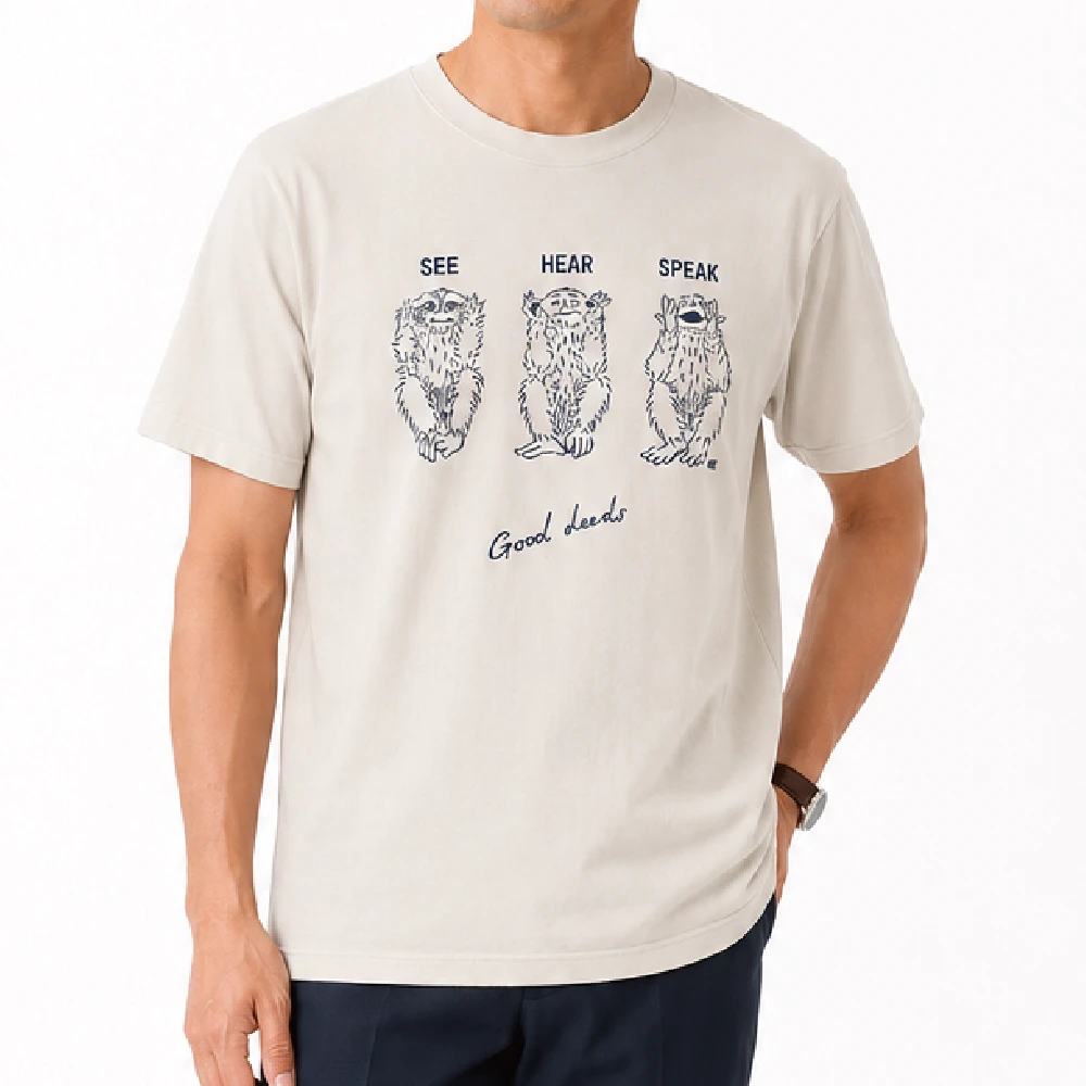 みるきくいう：ストーン：Tシャツ