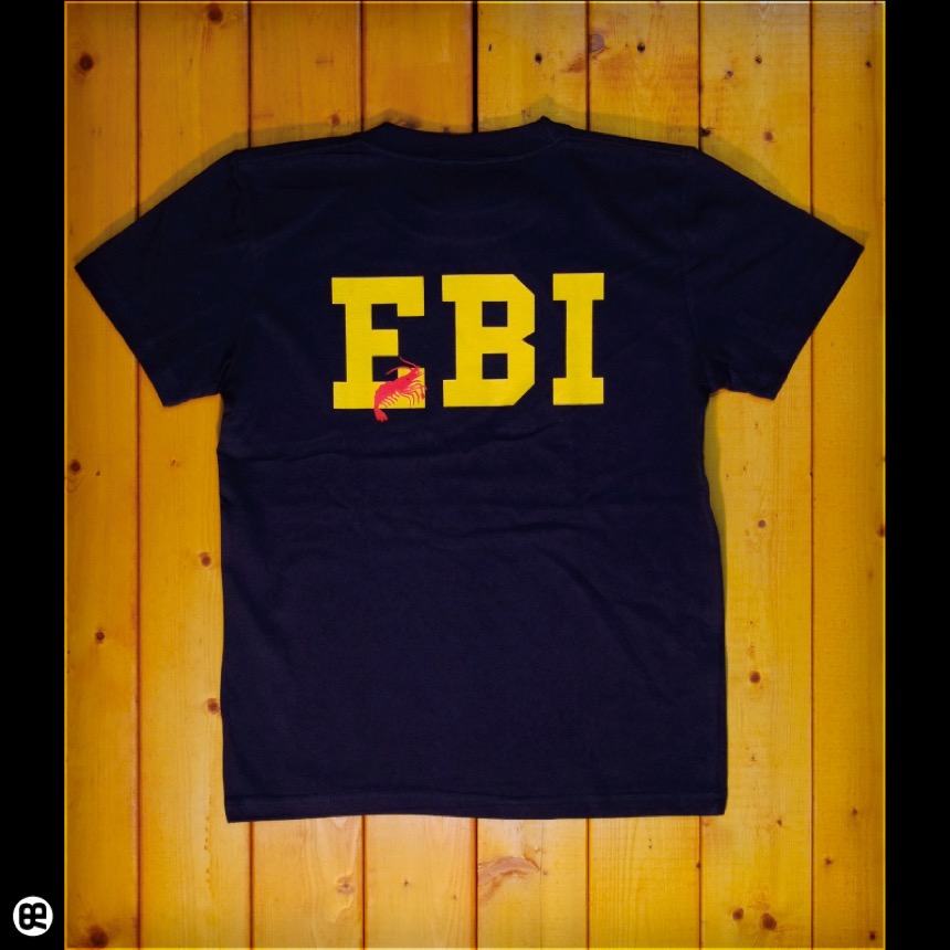 キッズＴシャツ：ＥＢＩ : ネイビー：5.6オンス