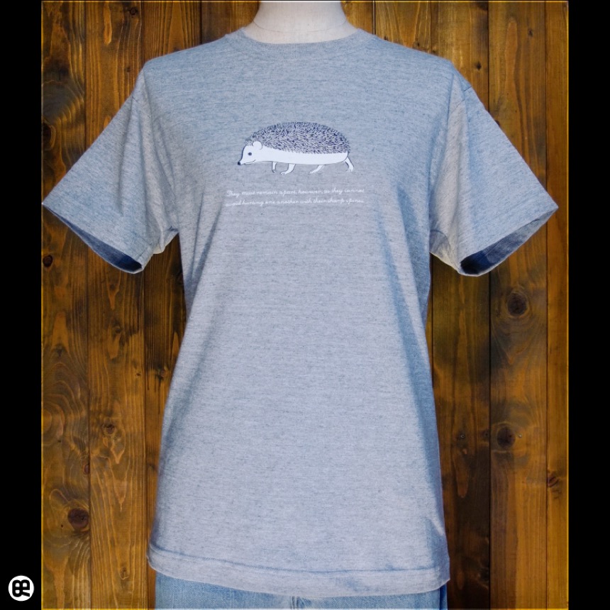 棘(HG)：ヘザーグレー：Tシャツ