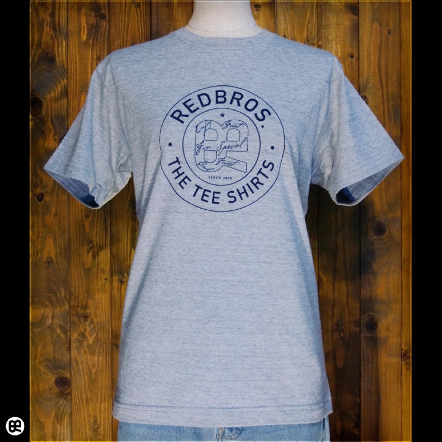 RBロゴ：ヘザーグレー：Tシャツ