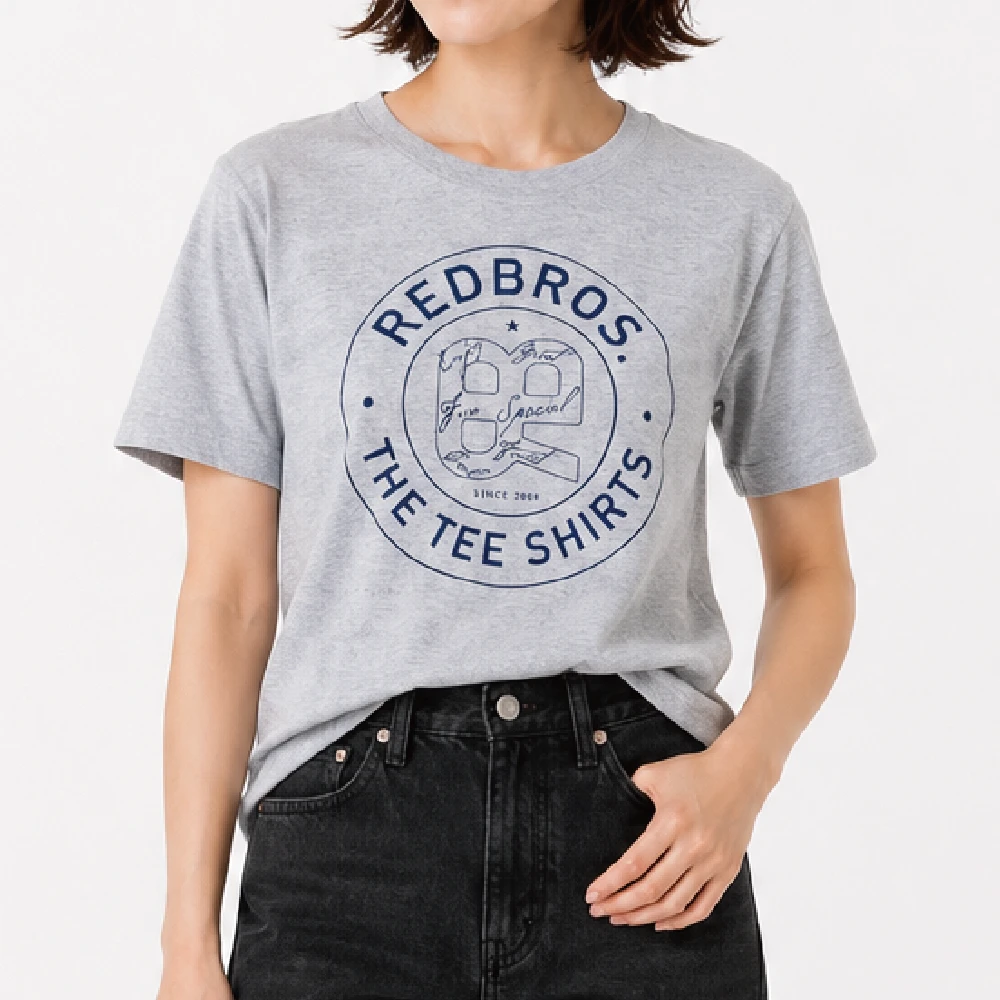 RBロゴ：ヘザーグレー：Tシャツ