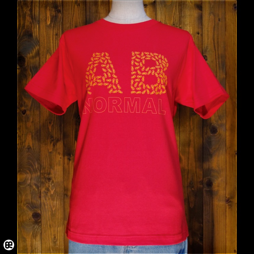 ABNORMAL：スーパーレッド：Tシャツ