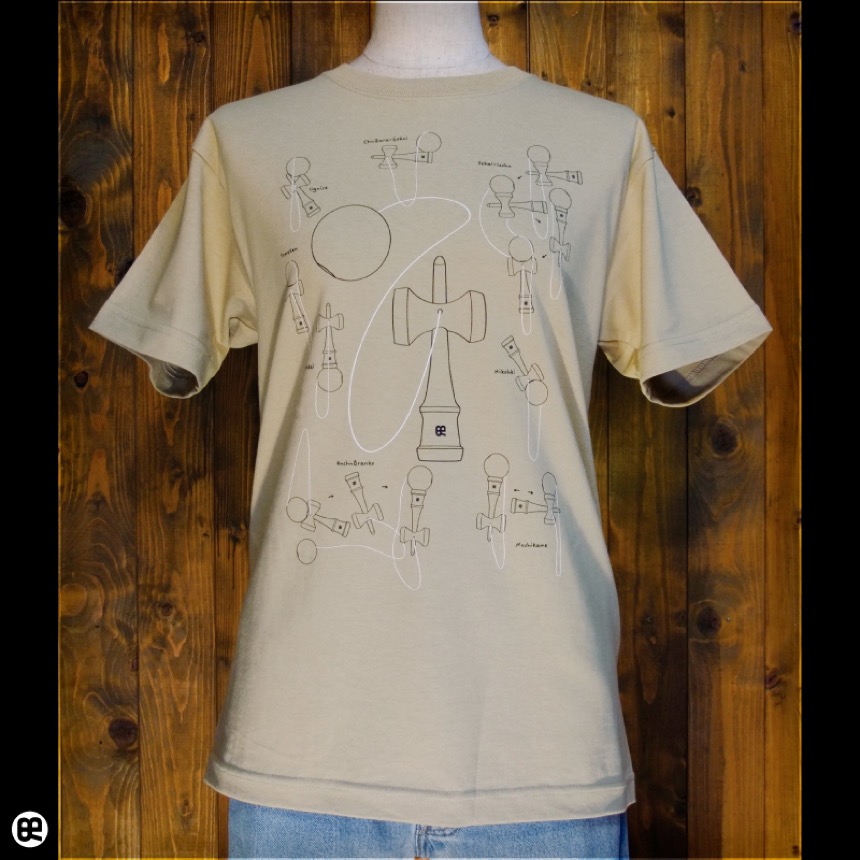 けん玉：サンド：Tシャツ