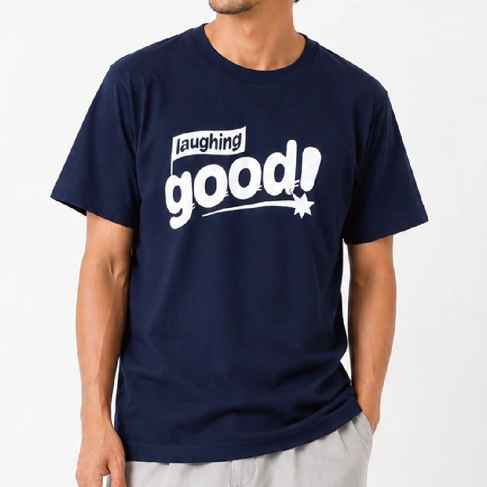 友達の輪：ネイビー：Tシャツ