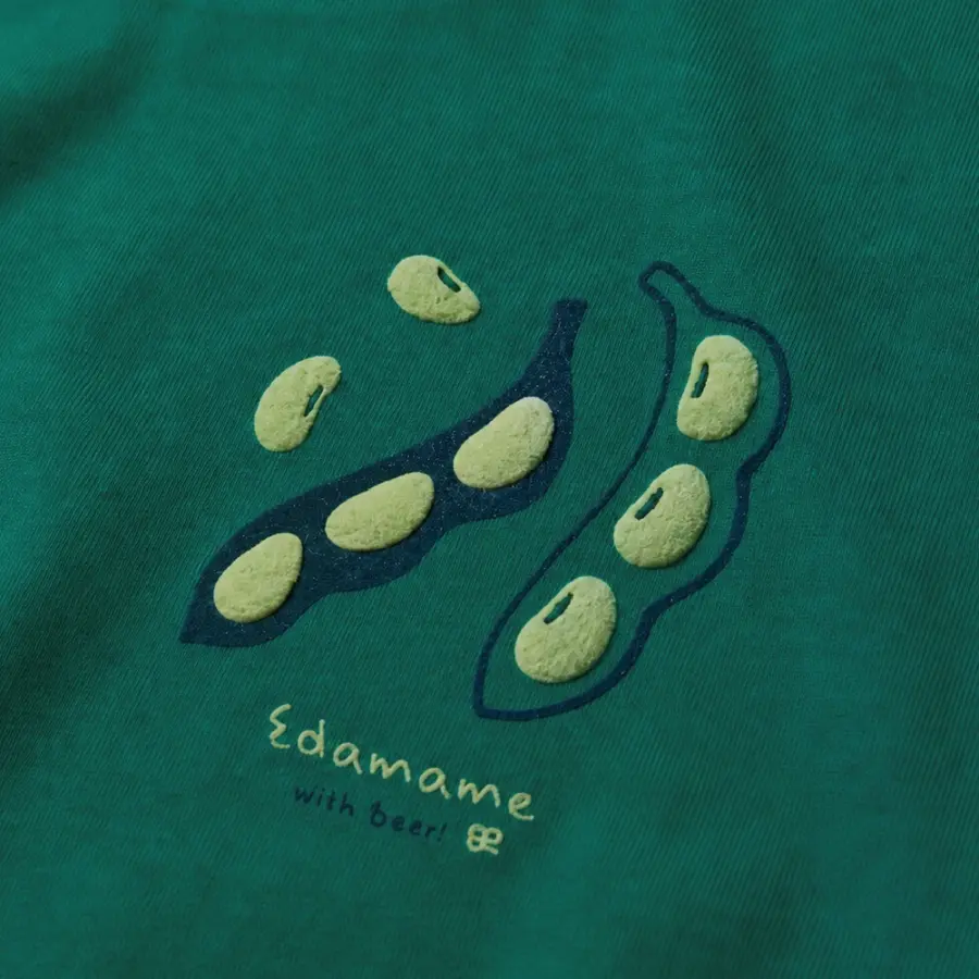 えだまめ：グリーン：Ｔシャツ