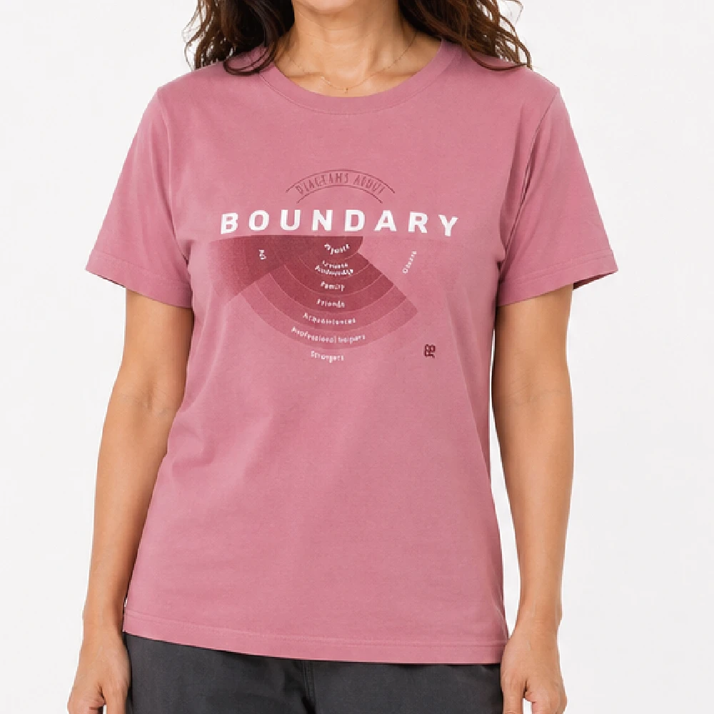 Boundary：フロスティコーラル：Ｔシャツ