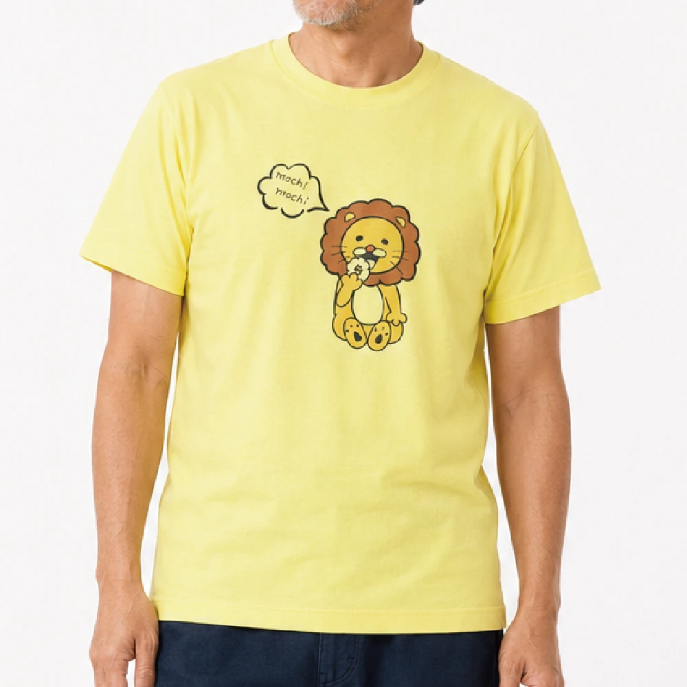 mochimochi：イエロー：Ｔシャツ