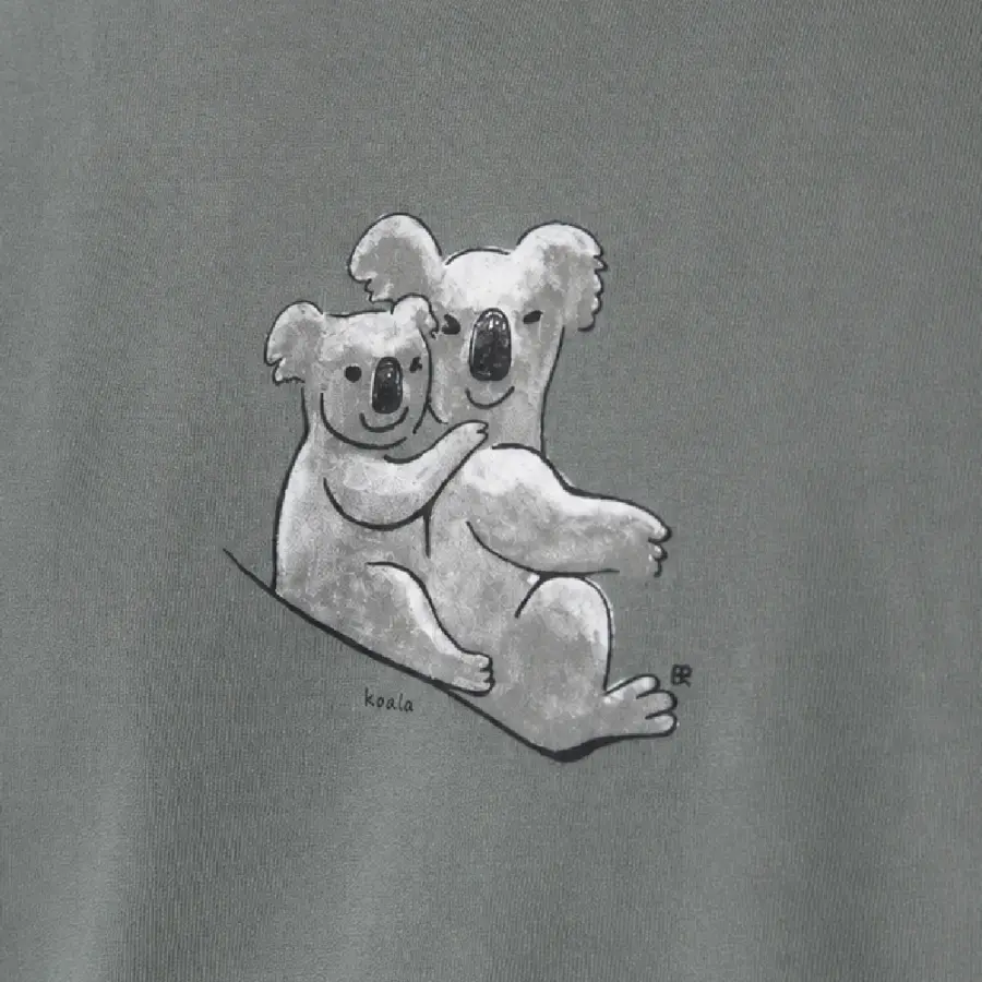 koala：モスグレー：Ｔシャツ