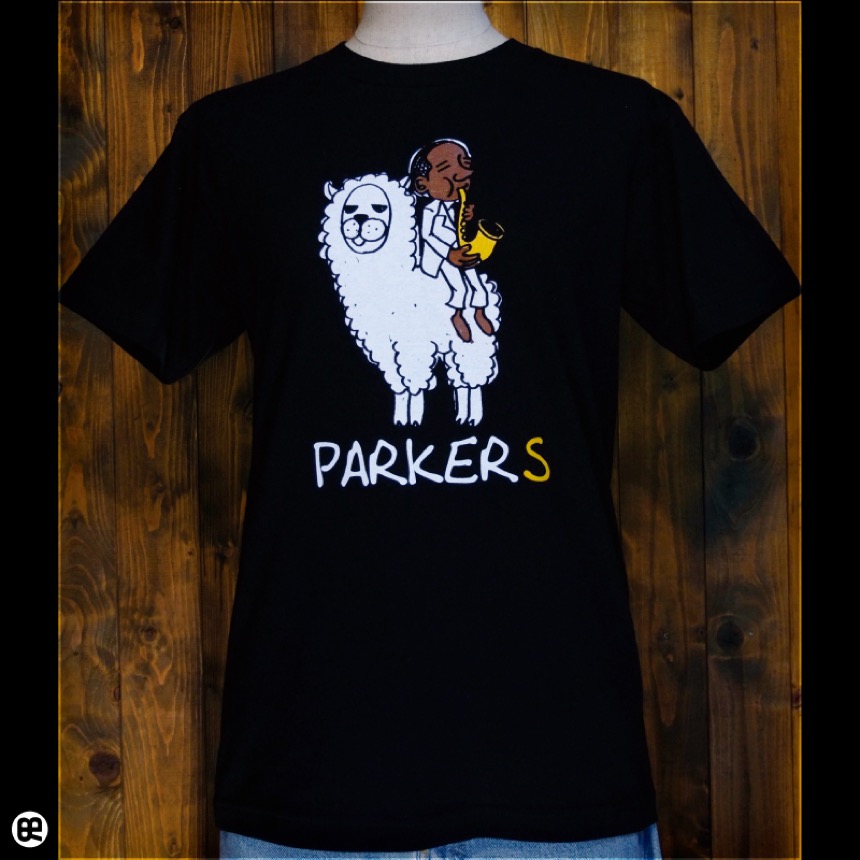 PARKERS：ブラック：Ｔシャツ