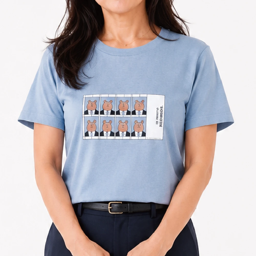 田中熊五郎：アシッドブルー：Ｔシャツ