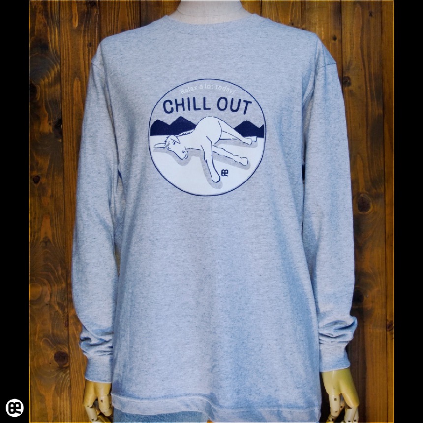 1.6インチリブLST：CHILL OUT：杢グレー