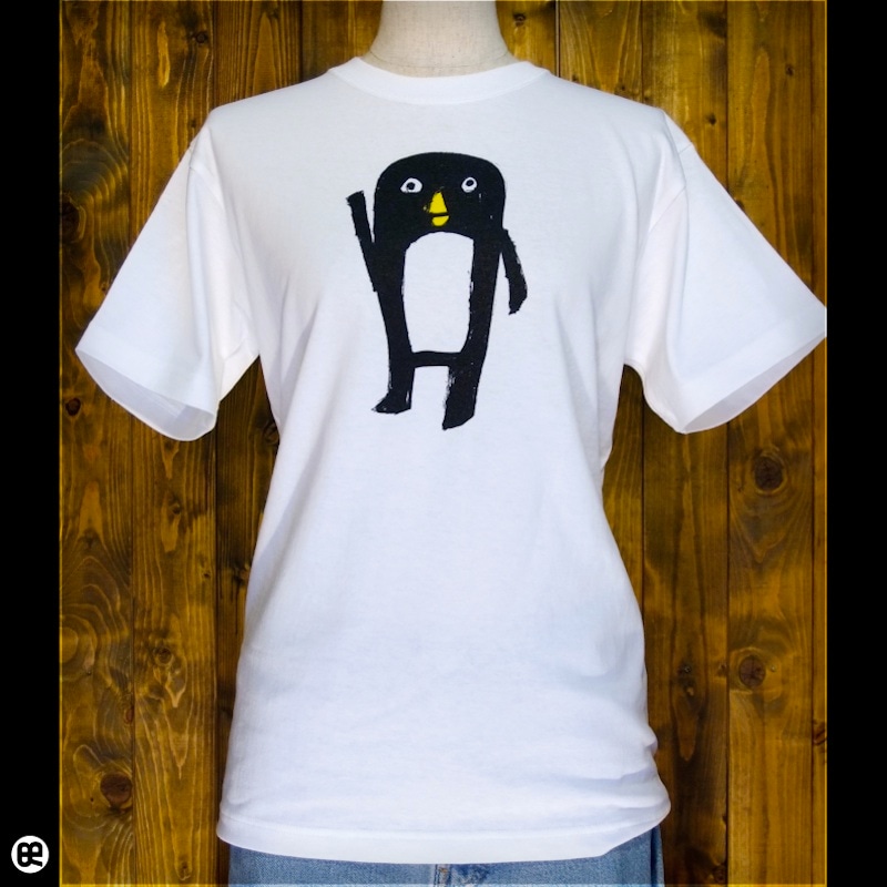 ぺんた：ホワイト：Tシャツ