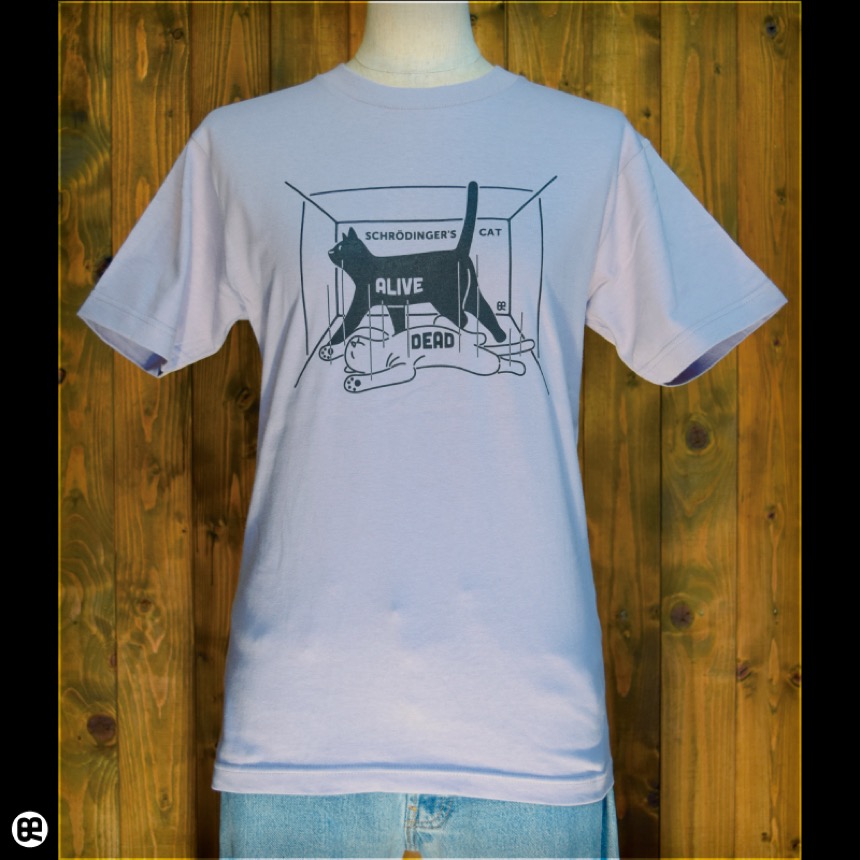 Schrodinger’s cat：ラベンダーミスト：Tシャツ