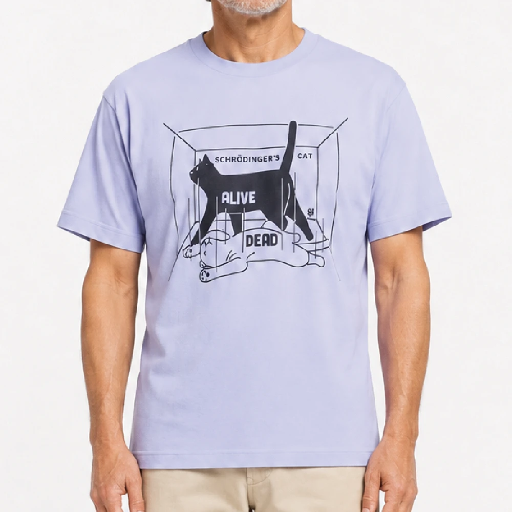 Schrodinger’s cat：ラベンダーミスト：Tシャツ