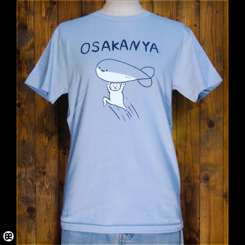 OSAKANYA：アシッドブルー：Tシャツ