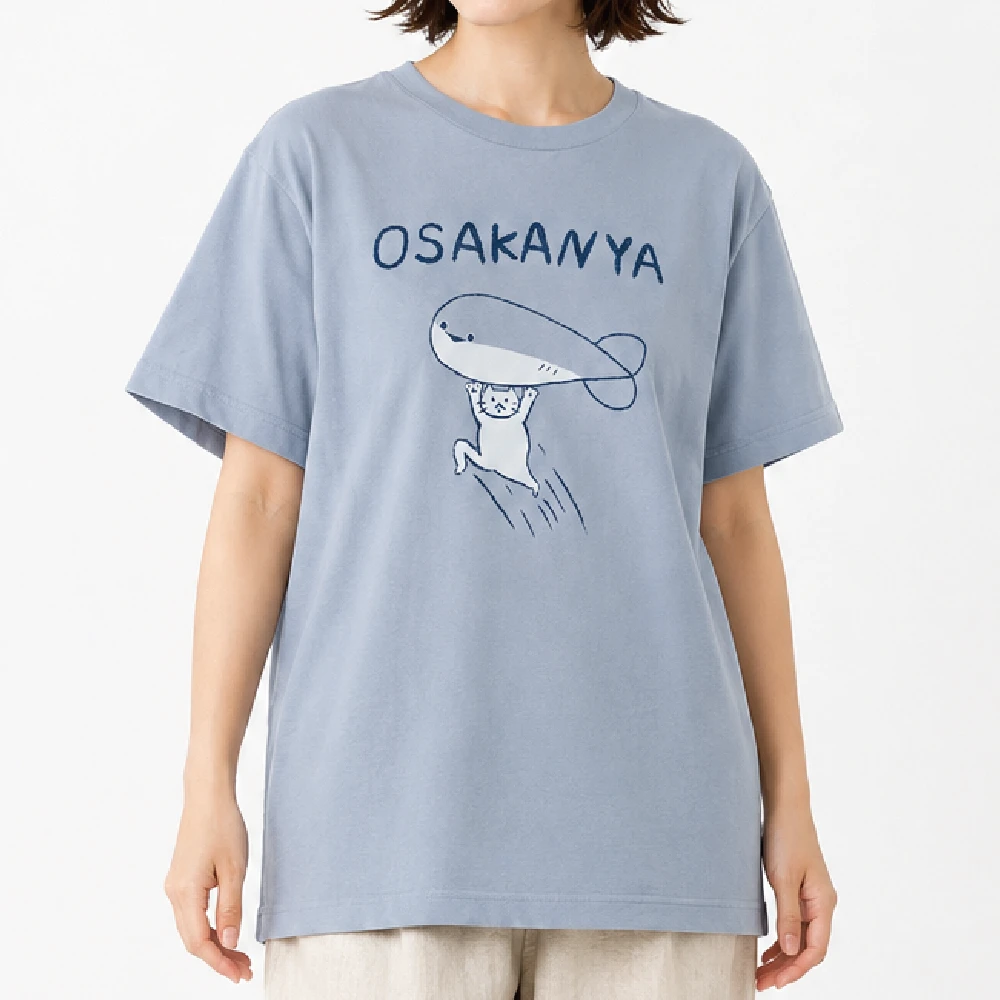 OSAKANYA：アシッドブルー：Tシャツ