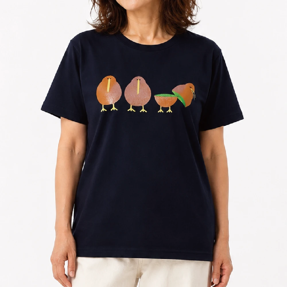 Tシャツ通販ならREDBROS.｜きうい：ネイビー：Tシャツ他、大人に選ば