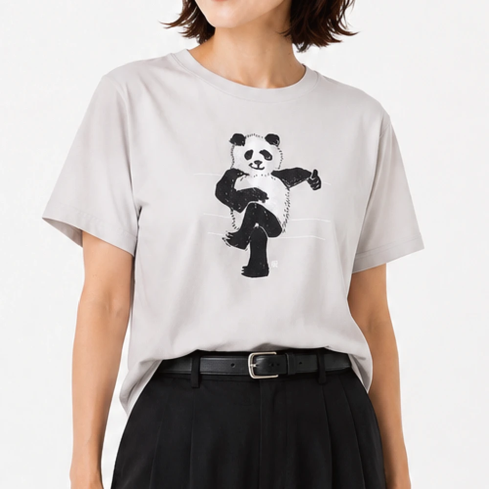PND：シルバーグレー：Tシャツ