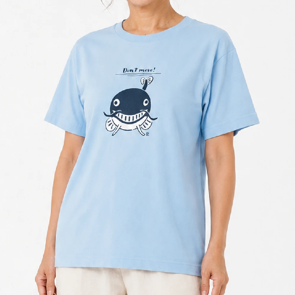 鯰：ライトブルー：Tシャツ