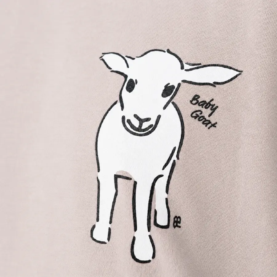 Baby Goat：シルバーグレー：Tシャツ