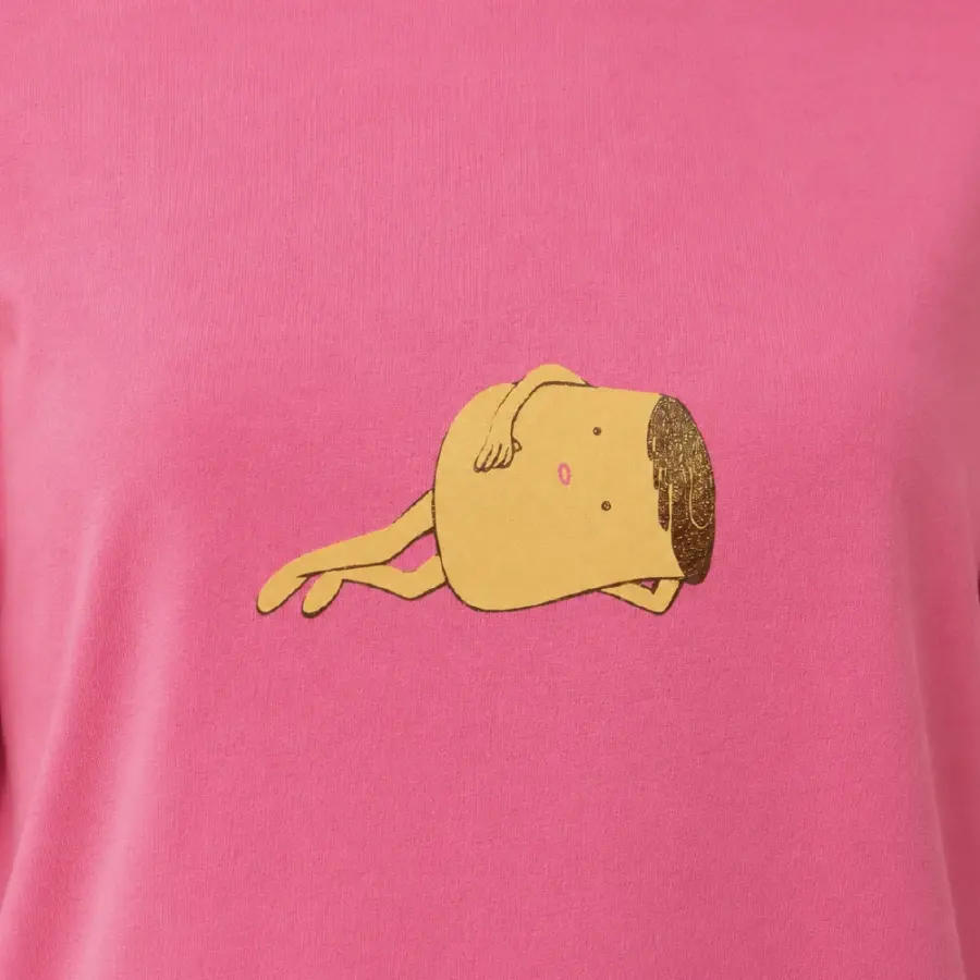 プリン：ピンク：Tシャツ