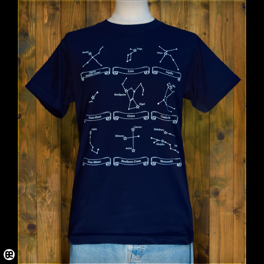丸の内：ネイビー：Tシャツ