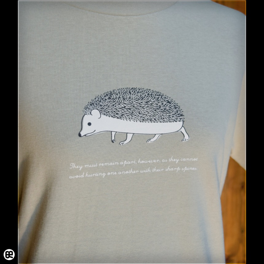 棘 (GY)：シルバーグレー：Tシャツ