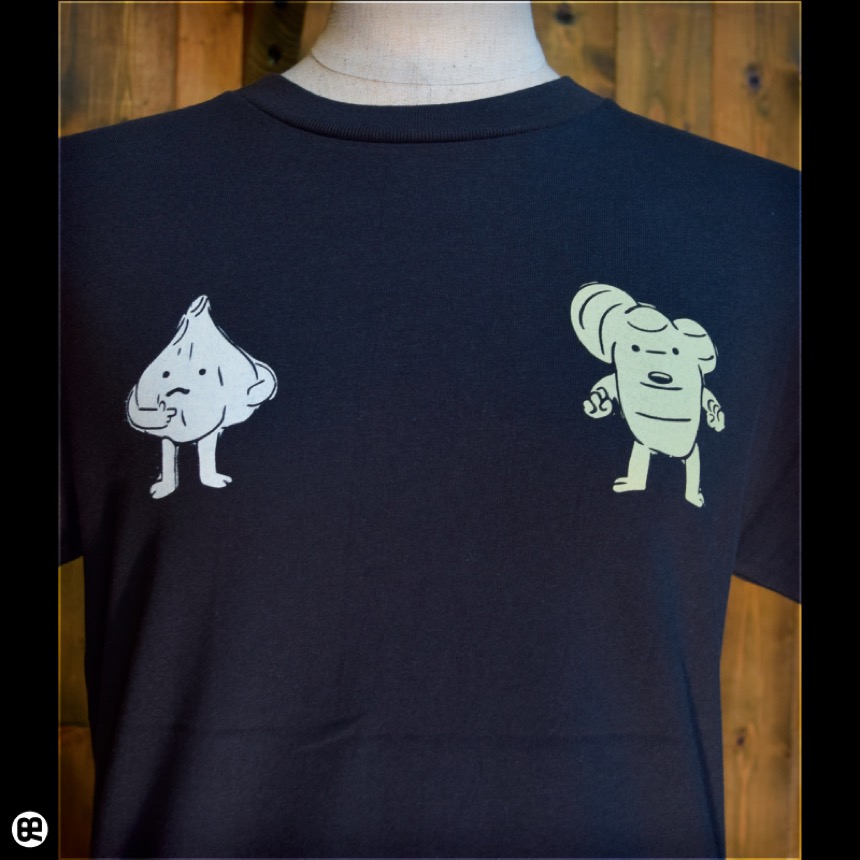 Gin & Gar：スモークブラック：Tシャツ