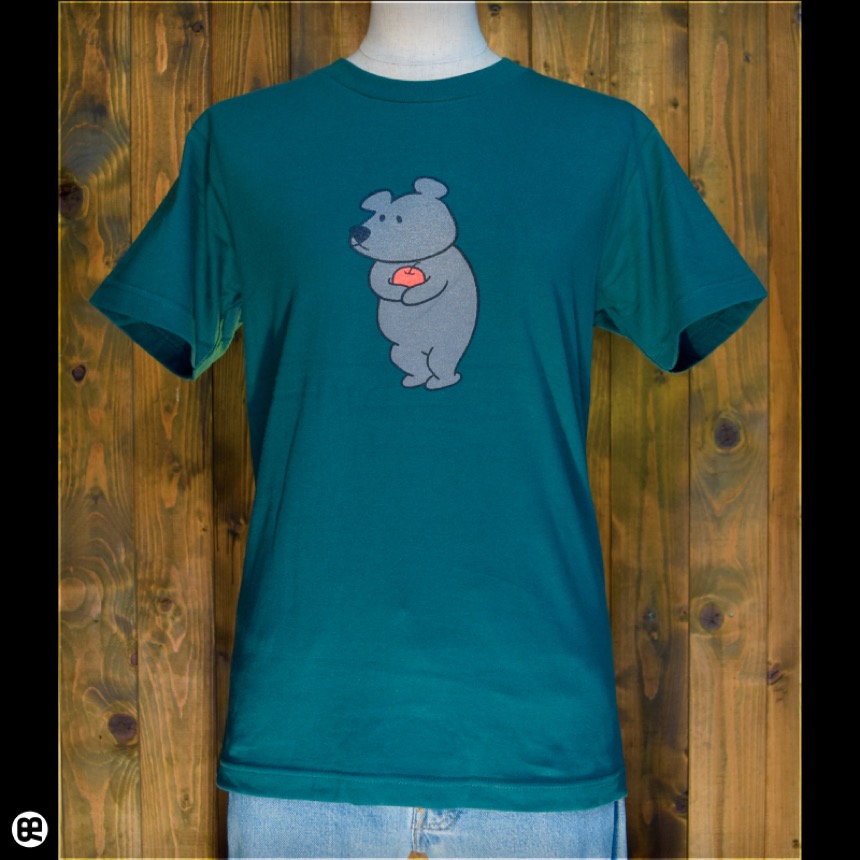 アップルベアー：アイビーグリーン：Tシャツ