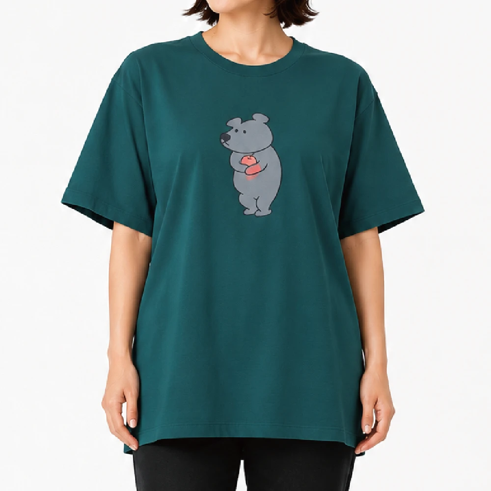 アップルベアー：アイビーグリーン：Tシャツ