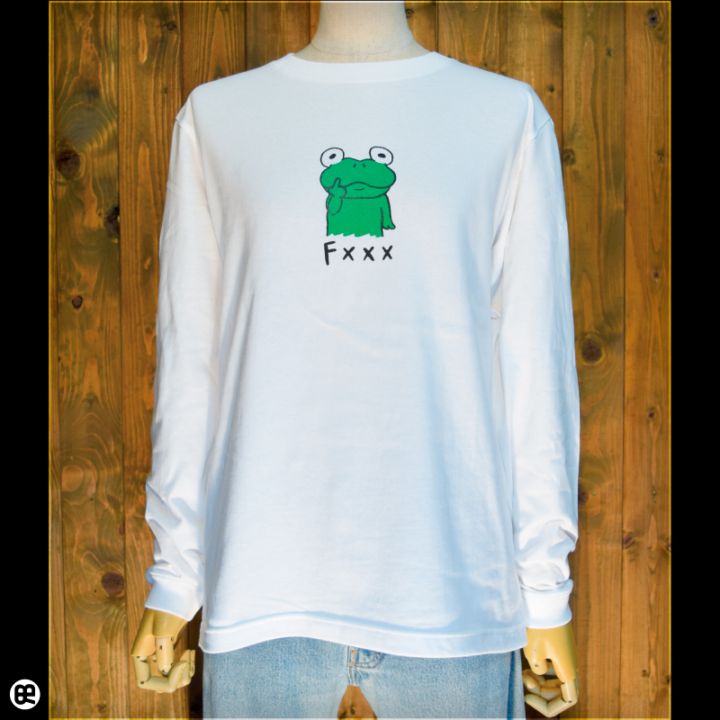 1.6インチリブロンT：Frog：ホワイト