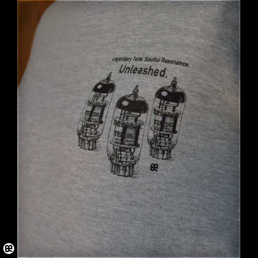 トレーナー：厚地10oz：Vacuum Tube：ヘザーグレー