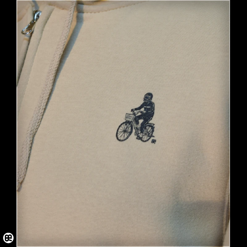 ジップパーカー：厚手裏起毛Protection(1po)：サンドベージュ