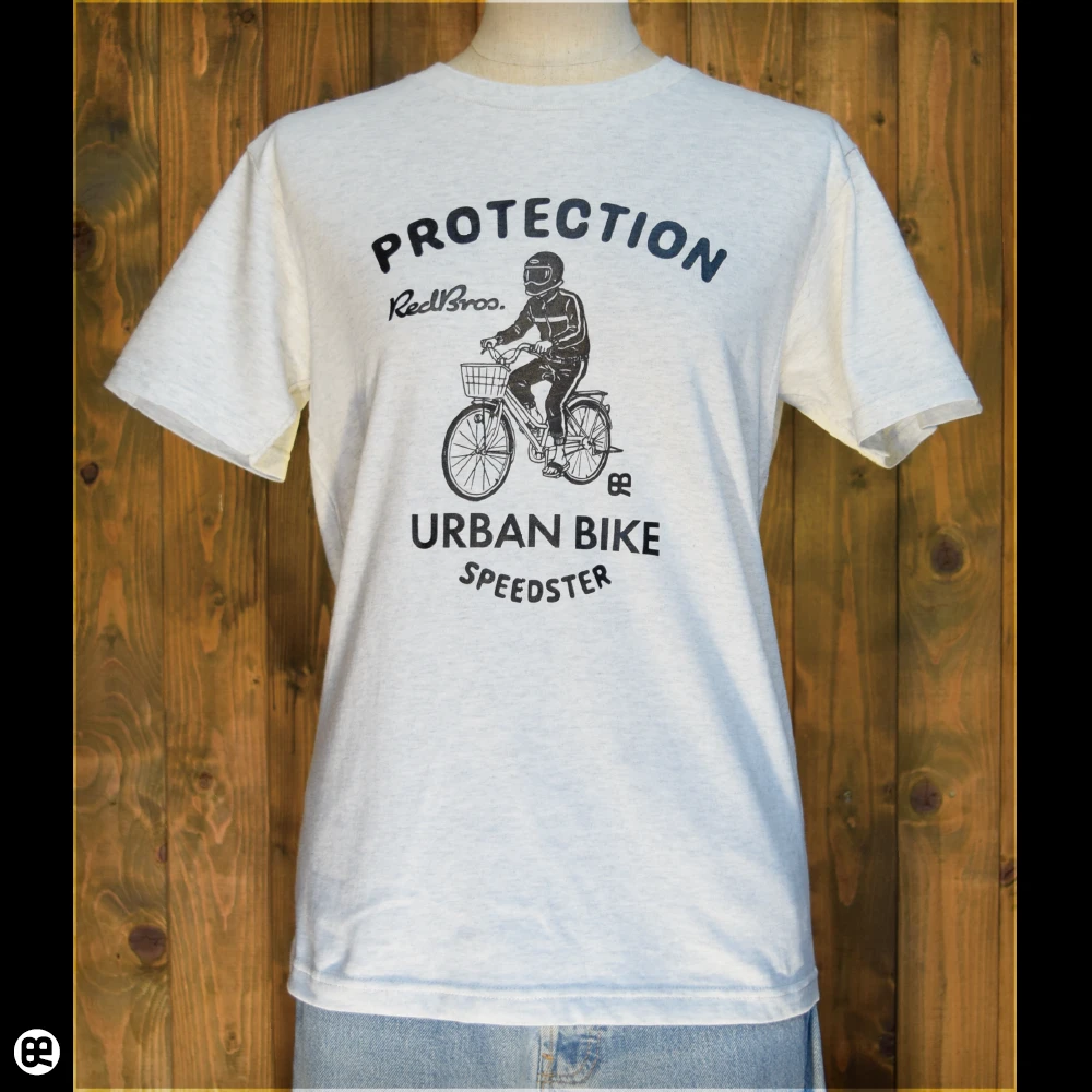 Protection：オートミール：Tシャツ