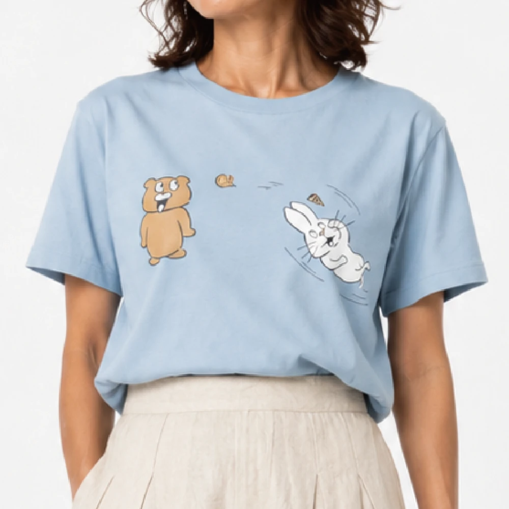 アンラッキーアイス：アシッドブルー：Tシャツ