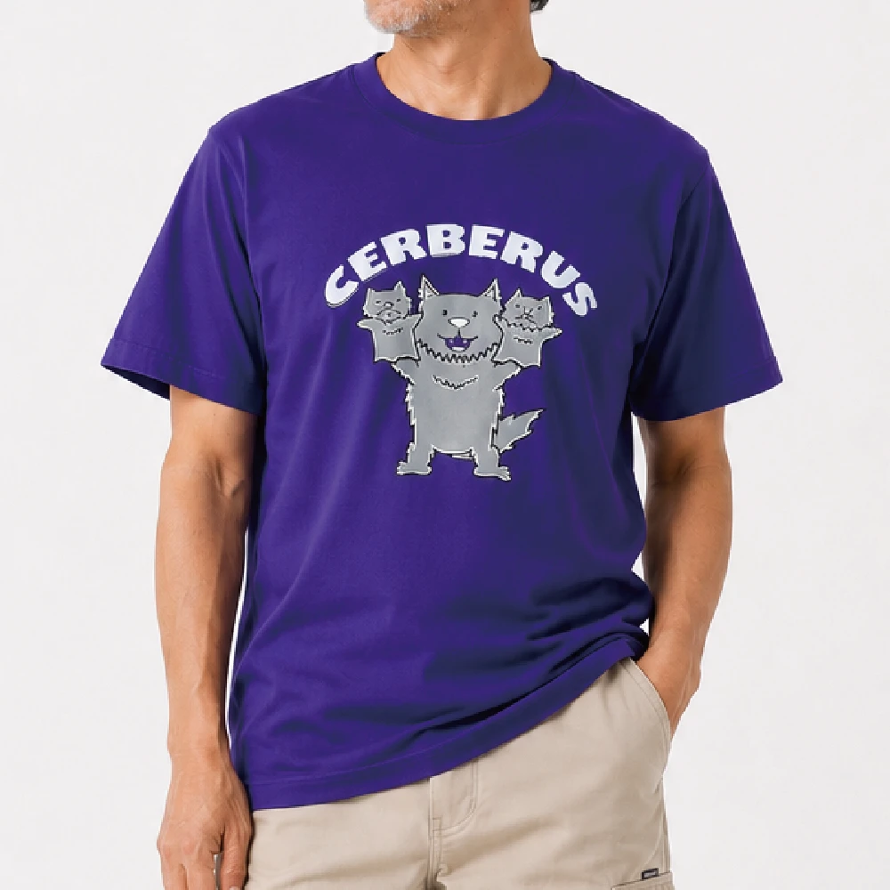 CERBERUS：パープル：Tシャツ