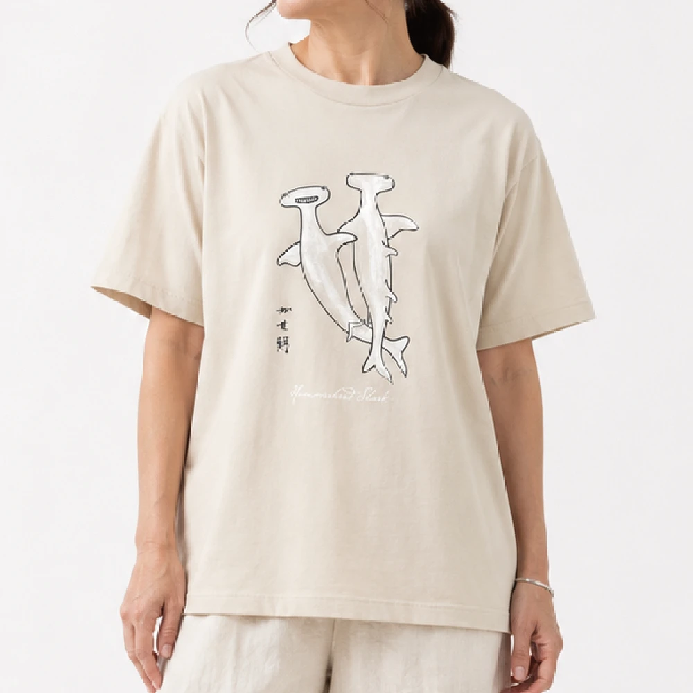 HAMMER：ライトベージュ：Tシャツ