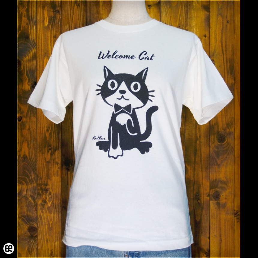Tシャツ通販ならREDBROS.｜まねきねこ : ナチュラル：Tシャツ他、大人