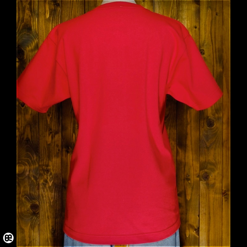 赤鬼 : スーパーレッド/6.2oz半袖Tee/SpoTee/サイズ XS,S,M,L