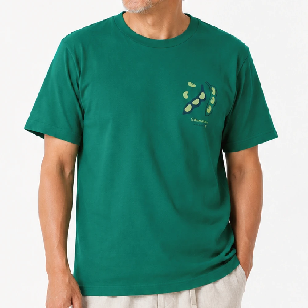 Tシャツ通販ならREDBROS.｜えだまめ：グリーン：Tシャツ他、大人に
