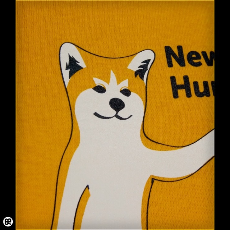 Akitainu : ゴールドイエロー：TシャツのTシャツ通販【REDBROS.】