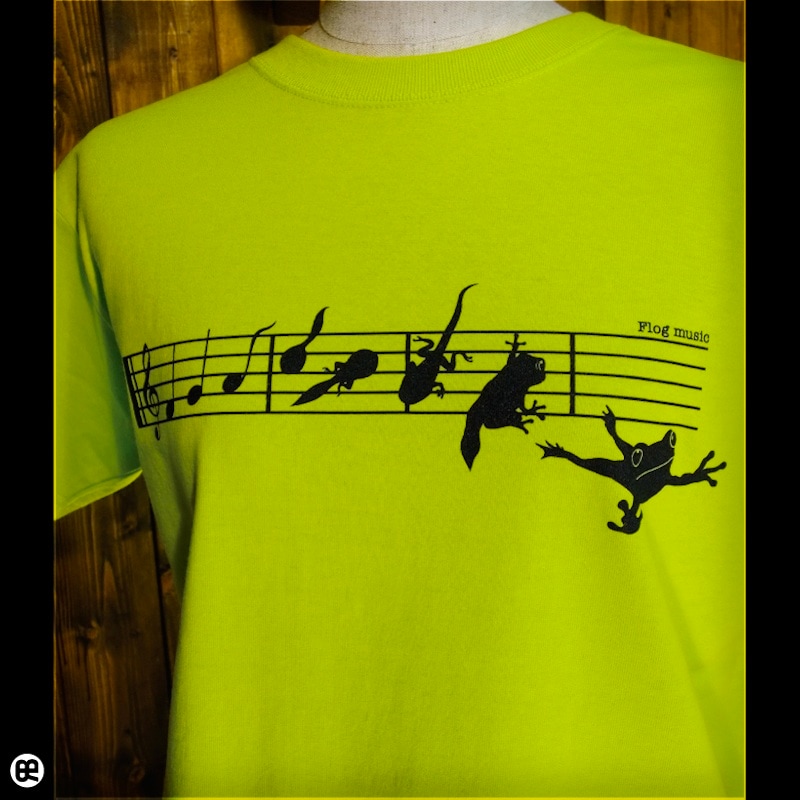 Flog music : ネオングリーン：TシャツのTシャツ通販【REDBROS.】