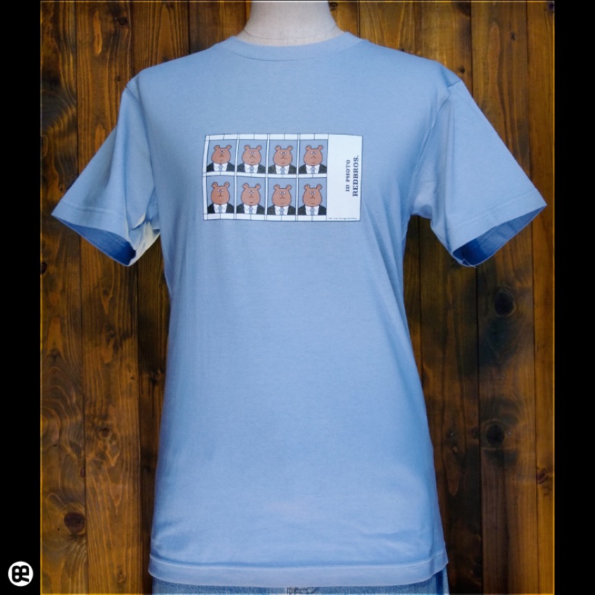 田中熊五郎：アシッドブルー：TシャツのTシャツ通販【REDBROS.】