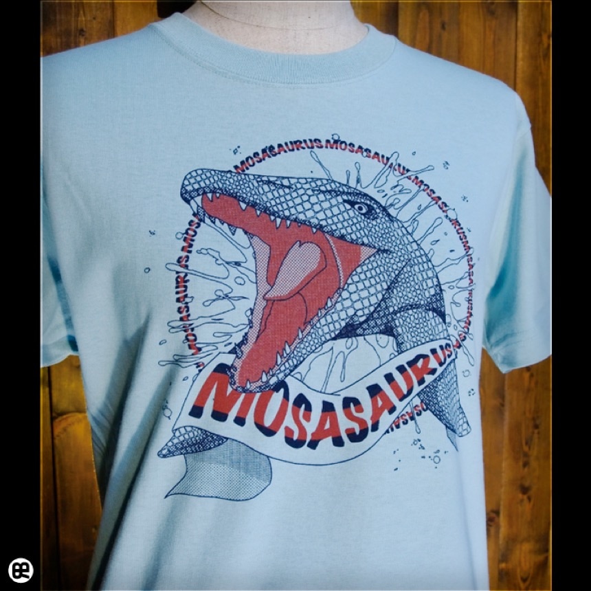 ☆【メル13721】☆ 恐竜、ミモザノースリーブ ミモザTシャツ