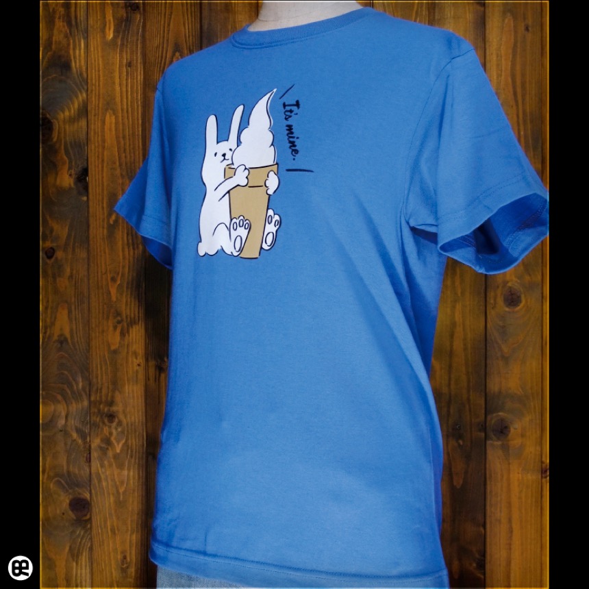 malbon ウサギイラスト Tシャツ ホワイトS malbon ウサギイラスト Tシャツ ホワイトS malbon ウサギ